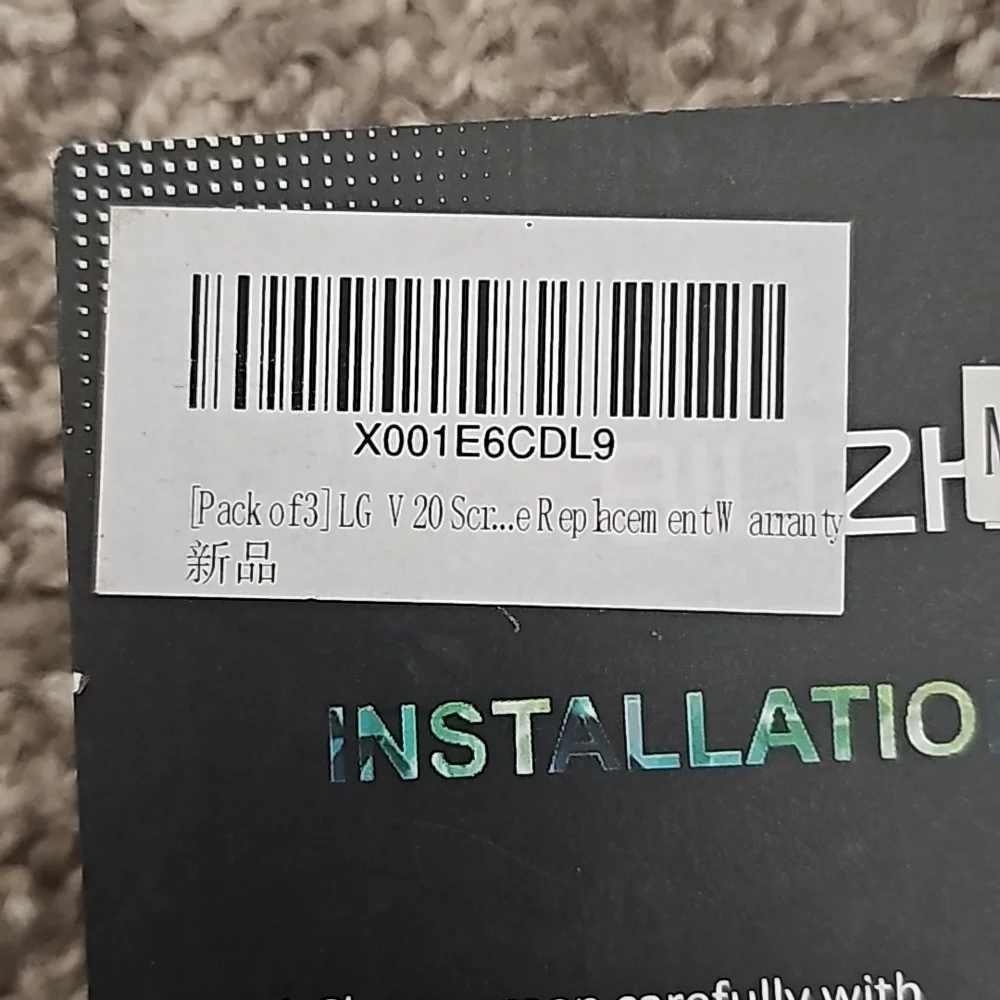 Glass screen protector LG V 20